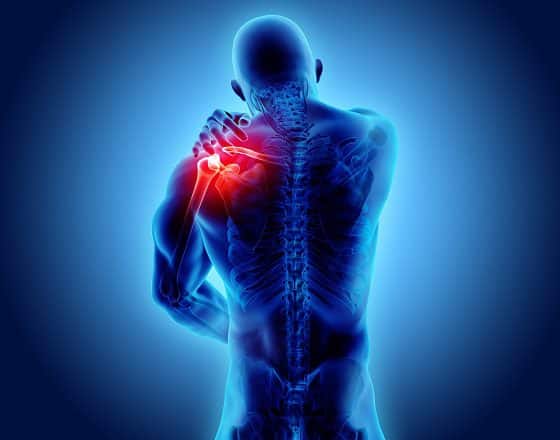 shoulder pain illustration