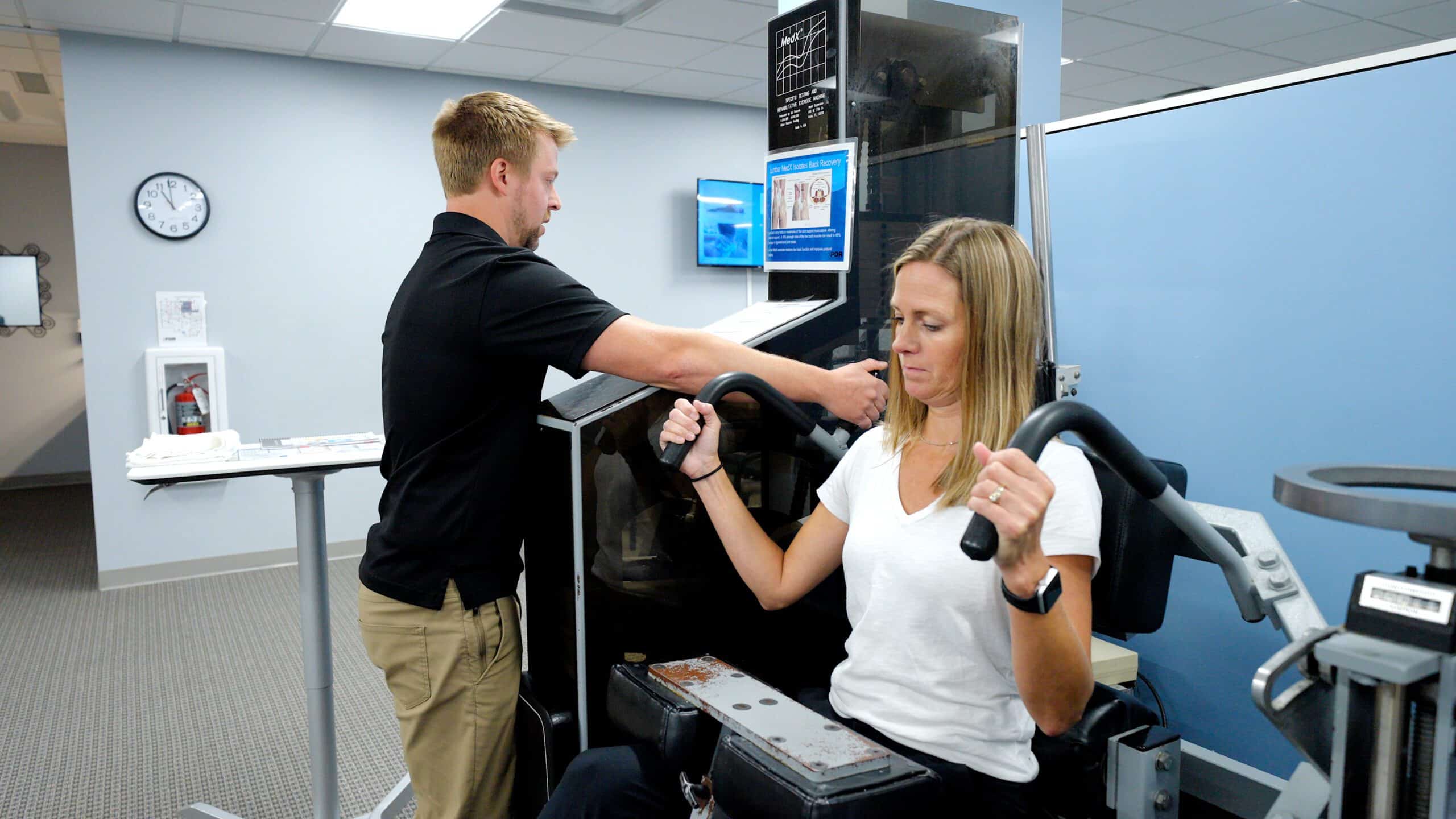 iSpine rehab MedX equipment training