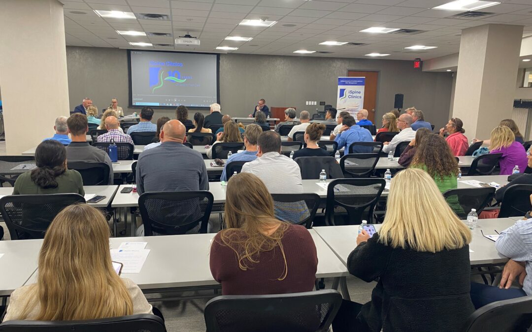 Chiropractic Continuing Education Mock Trial Event at iSpine Clinics